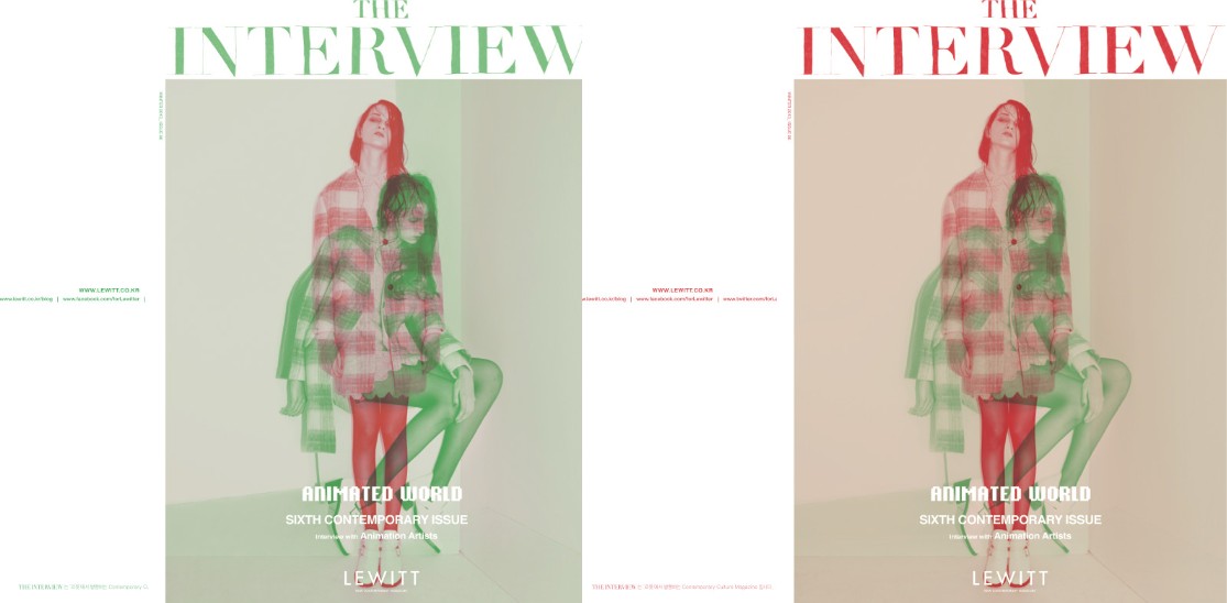 Lewitt Magazine spread