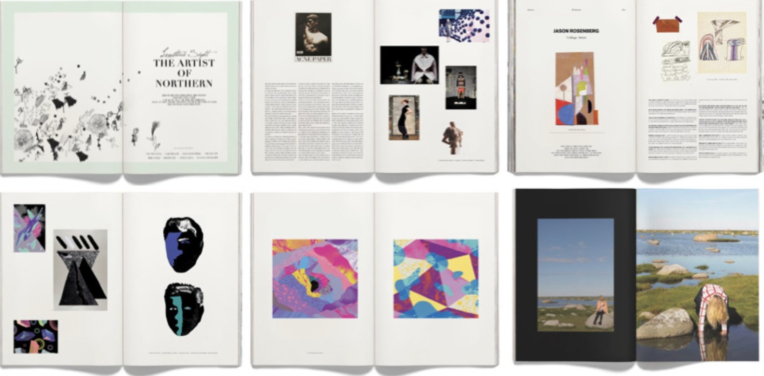 Lewitt Magazine spreads